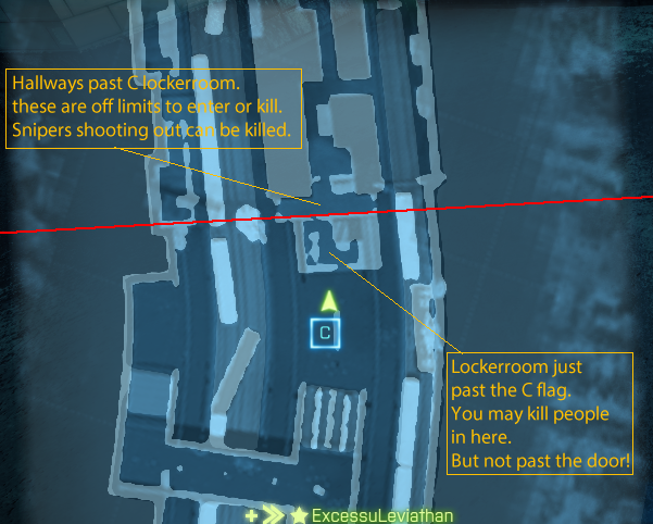 C flag area